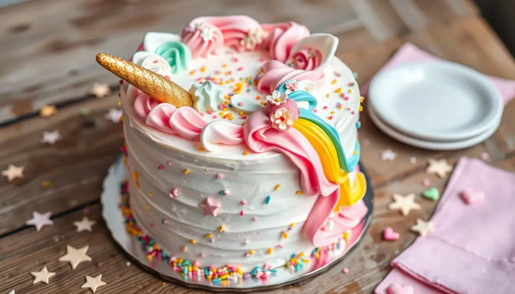 Quick and Easy Unicorn Cake Recipe: A Colorful Delight for Every Occasion 4 unicorn cake decoration