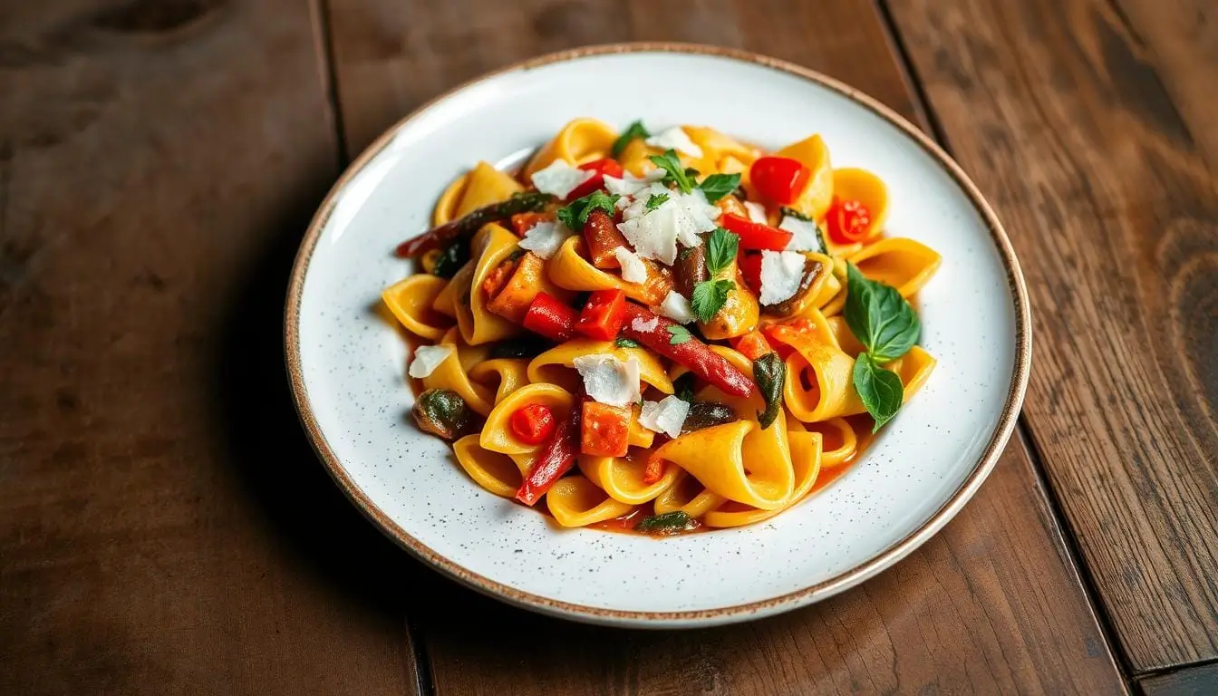 Campanelle pasta recipes with various ingredients for any meal.