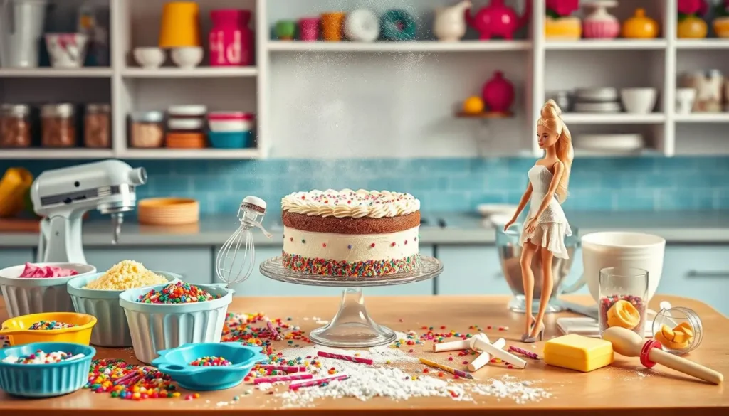 How to Create the Perfect Barbie Cake for Any Celebration 3 decorating barbie cake tutorial