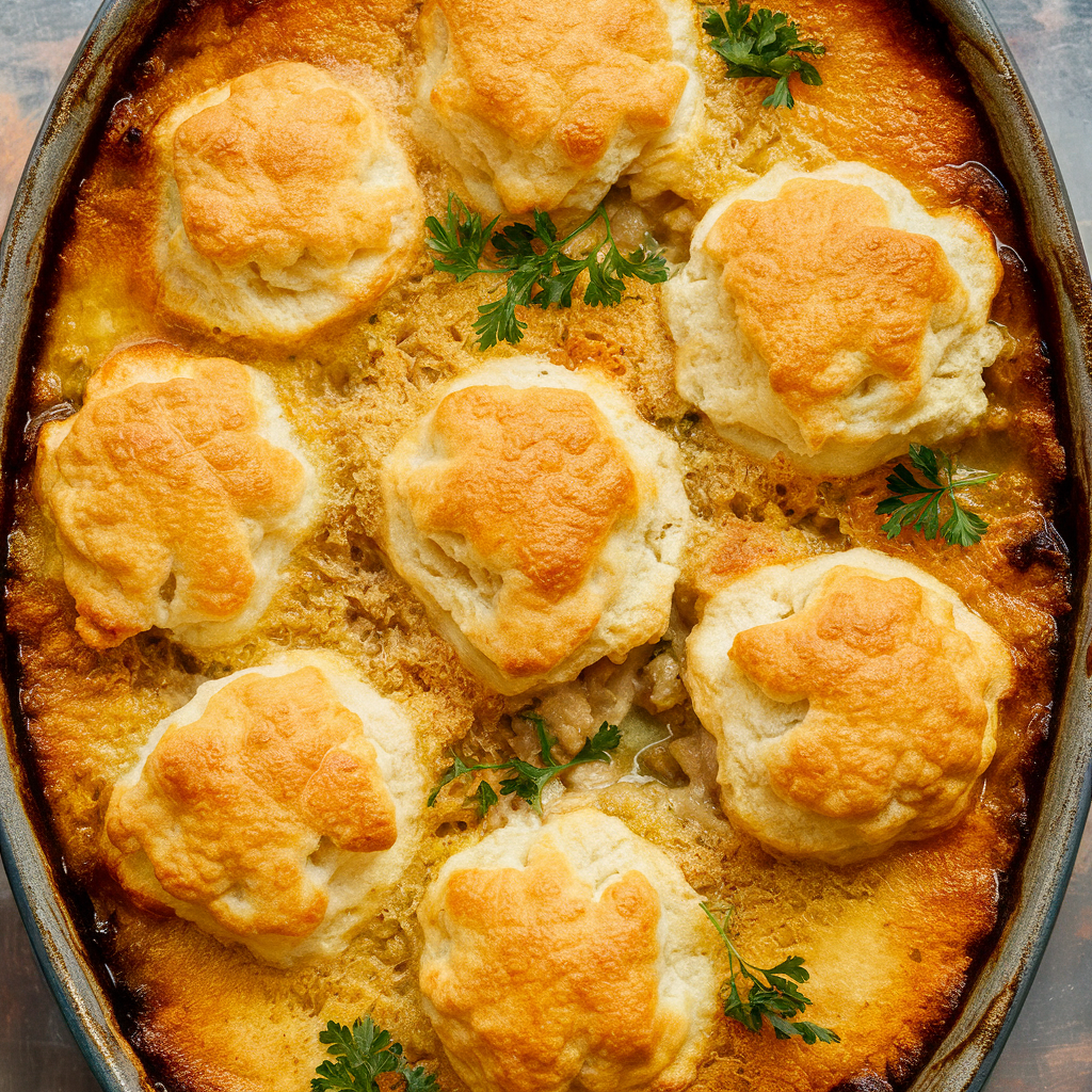 Featured Image for Easy Chicken Cobbler Recipe