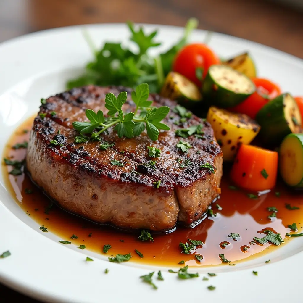 Featured Pan-Seared Round Steak