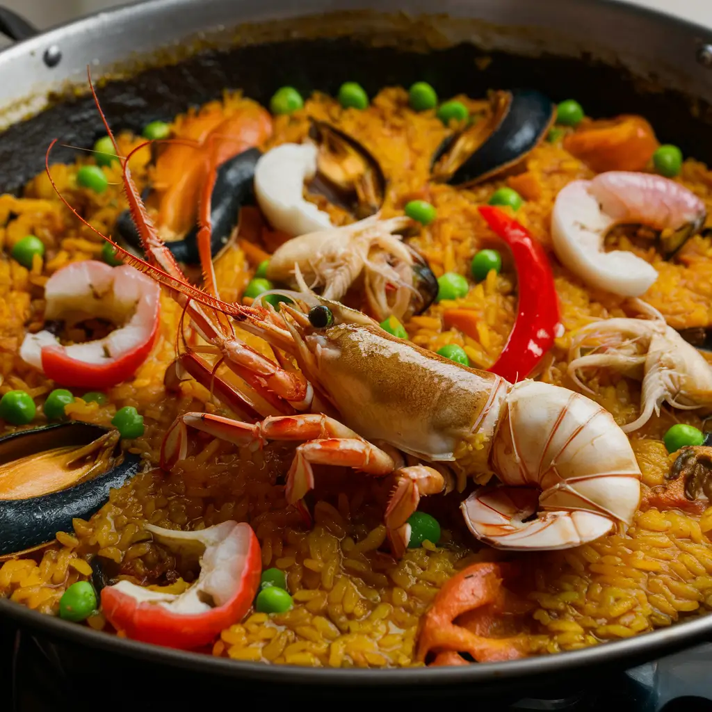Langoustine: The Luxurious Seafood That Will Elevate Your Dining 4 Langoustine in classic seafood paella