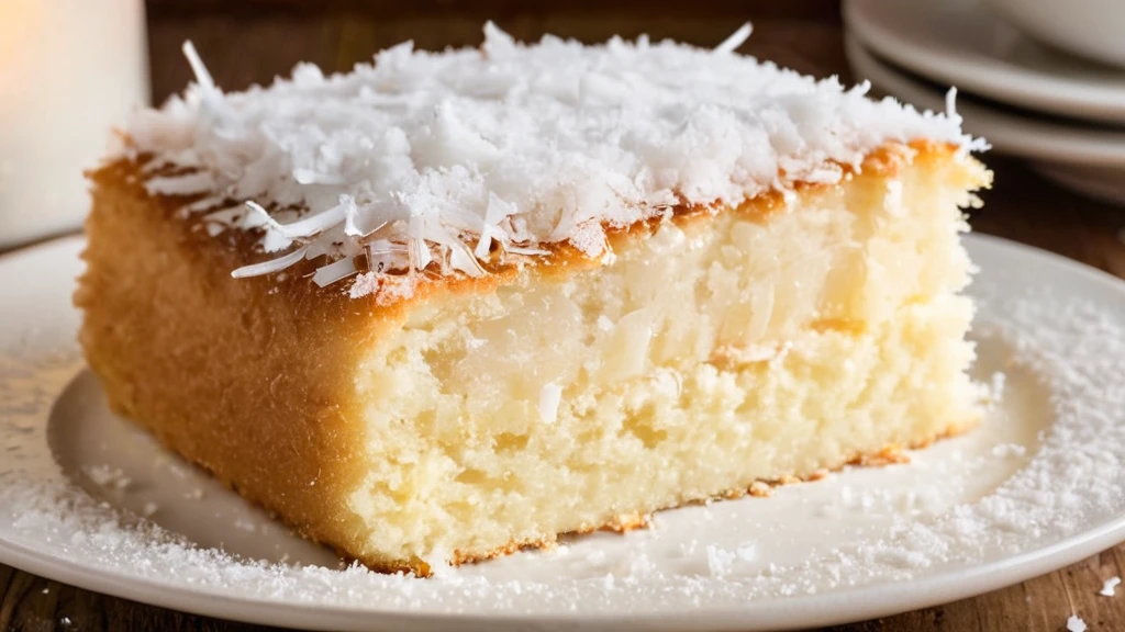 Easy Coconut Cake Recipe – A Light and Fluffy Homemade Dessert