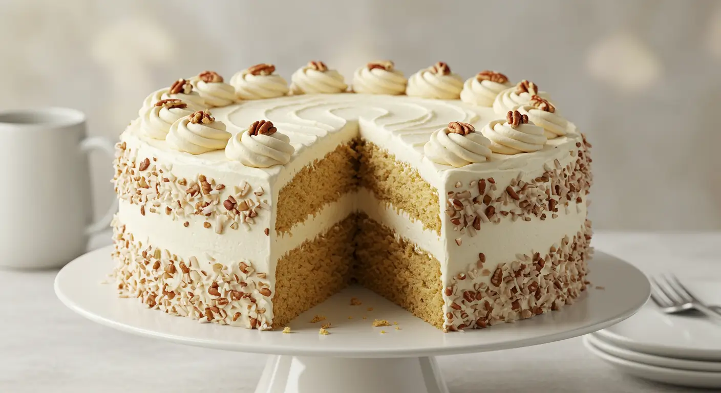 Italian Cream Cake Showstopper