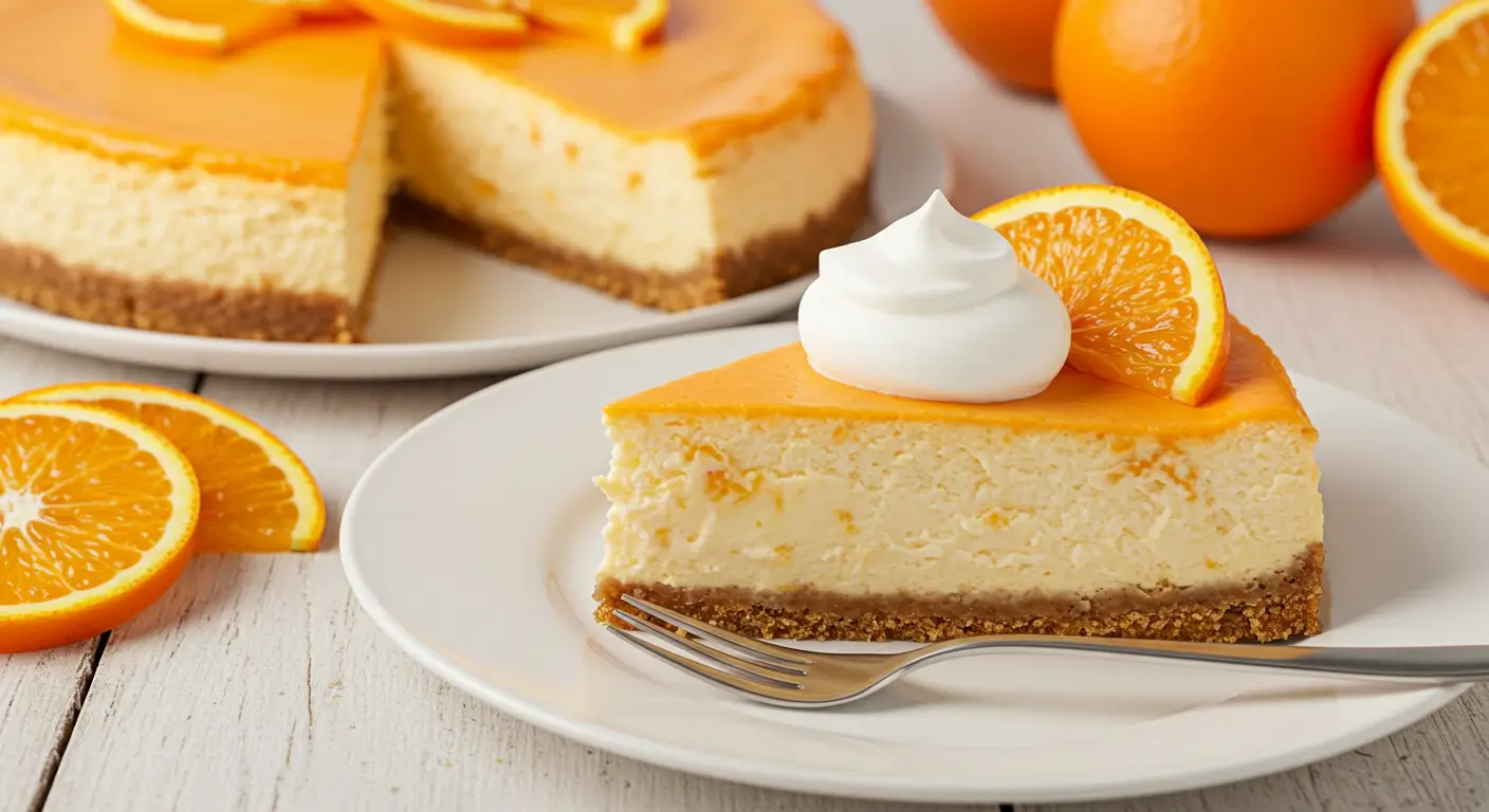 Delicious Orange Cheesecake Recipe: A Citrus Delight